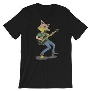 Fox Rock Short-Sleeve Unisex T-Shirt